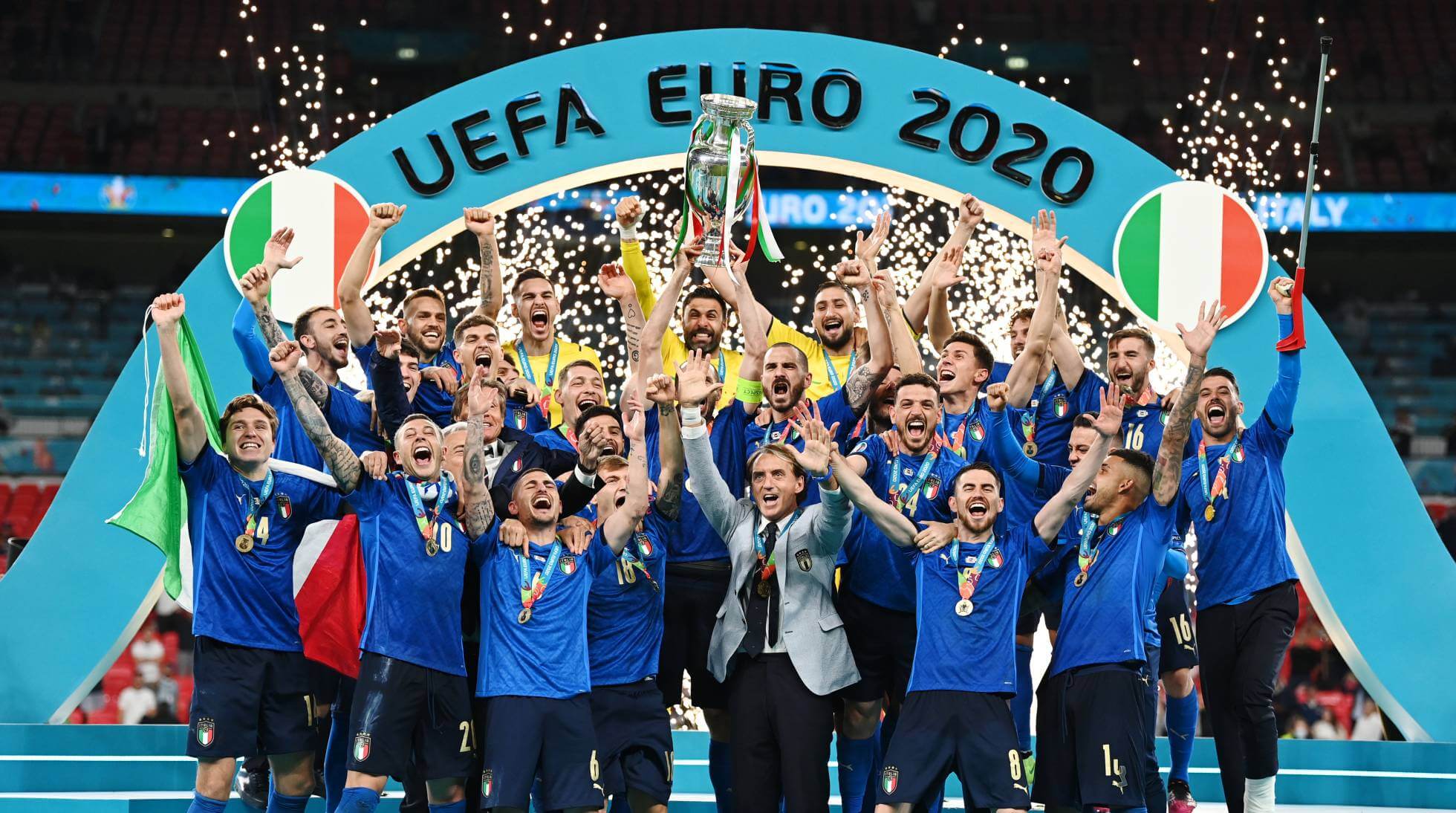 Italia le gana a Inglaterra y sale campeon de Europa