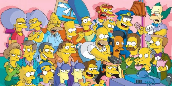 Los pósters de la temporada 33 de Los Simpson parodian las series del momento