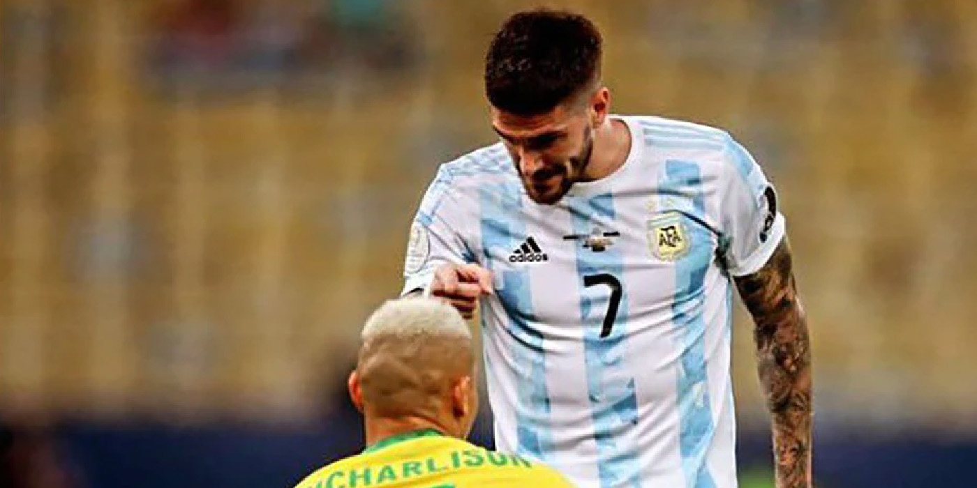 Picante batalla virtual entre jugadores de Argentina y Brasil