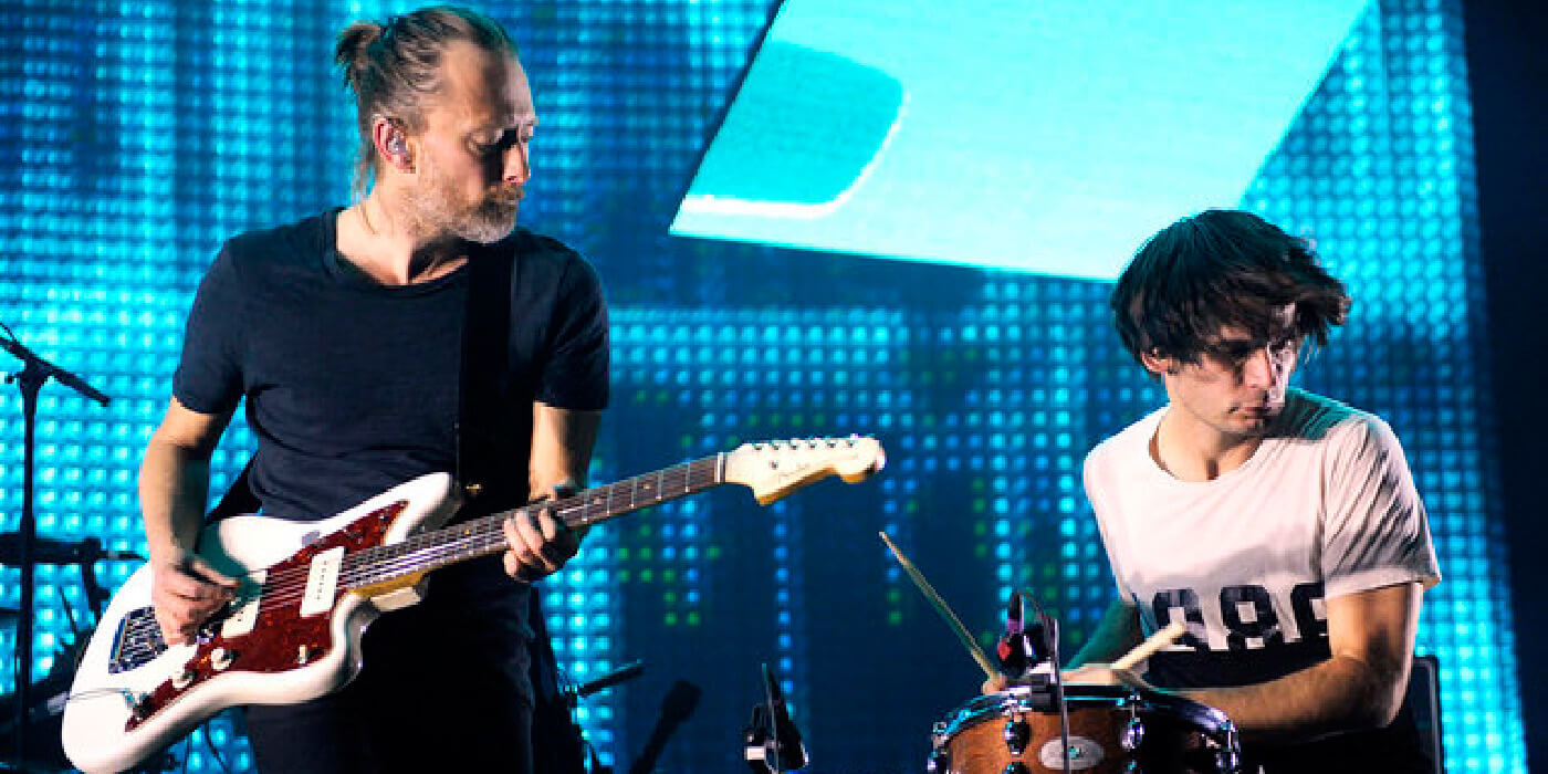 Thom Yorke y Jonny Greenwood terminan su primer disco como The Smile