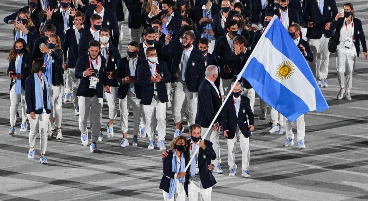 Así fue el desfile de Argentina en los Juegos Olímpicos