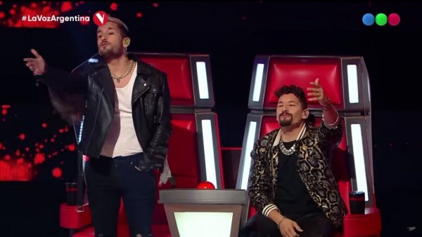 La Voz Argentina 2021: Mau y Ricky la rompieron en un trío con un participante