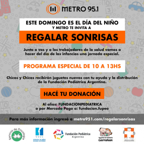 Metro te invita a regalar sonrisas