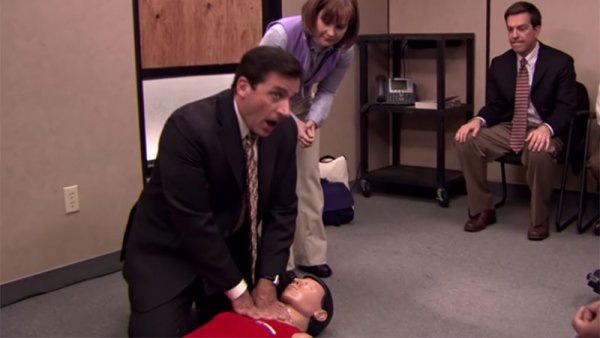 Un hombre salvó la vida de su hija gracias a un capítulo de “The Office”