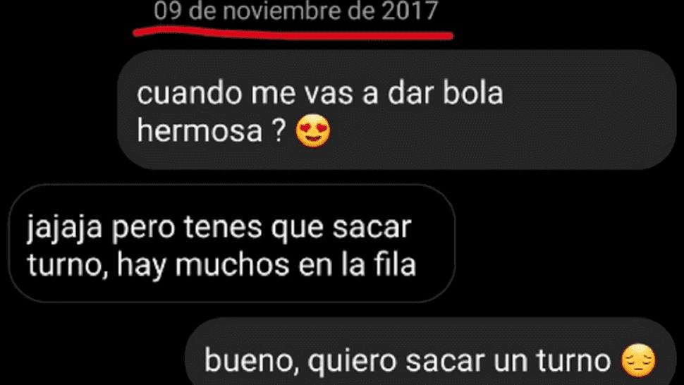 VIRAL: Le pidió salir a una chica en 2017, ella le dio “turno” para 2021 y ahora él la volvió a contactar