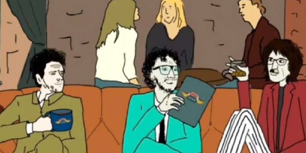 Crean una serie animada con Charly García, Gustavo Cerati y Luis Alberto Spinetta