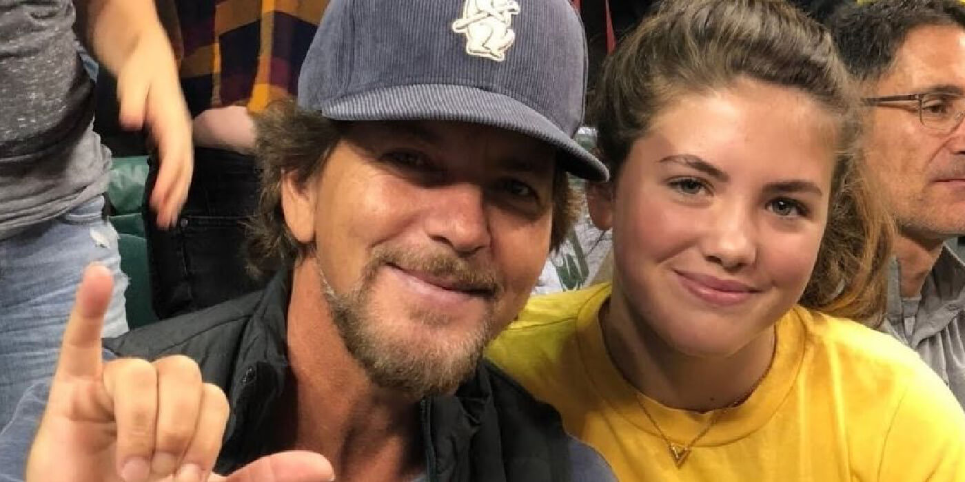 Eddie Vedder y su hija Olivia se unieron en una emotiva canción