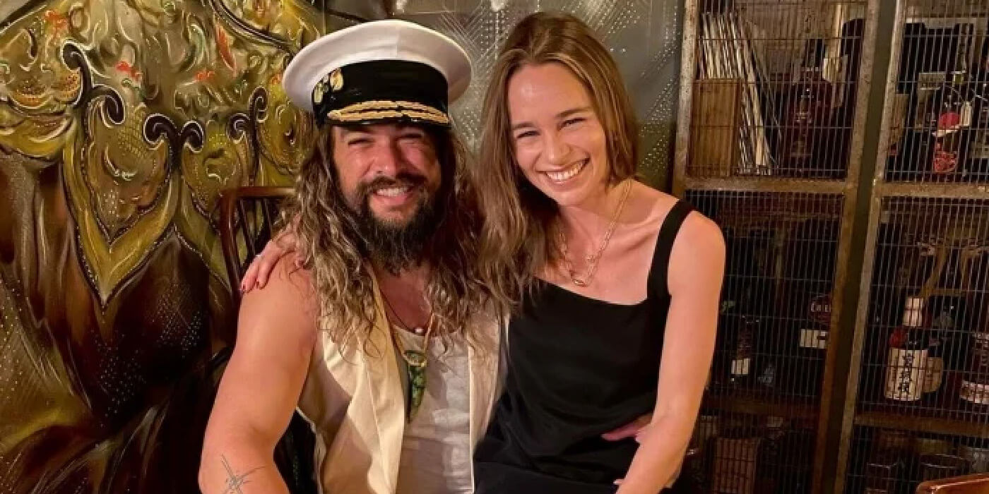 El reencuentro de Emilia Clarke y Jason Momoa que enloqueció a los fans