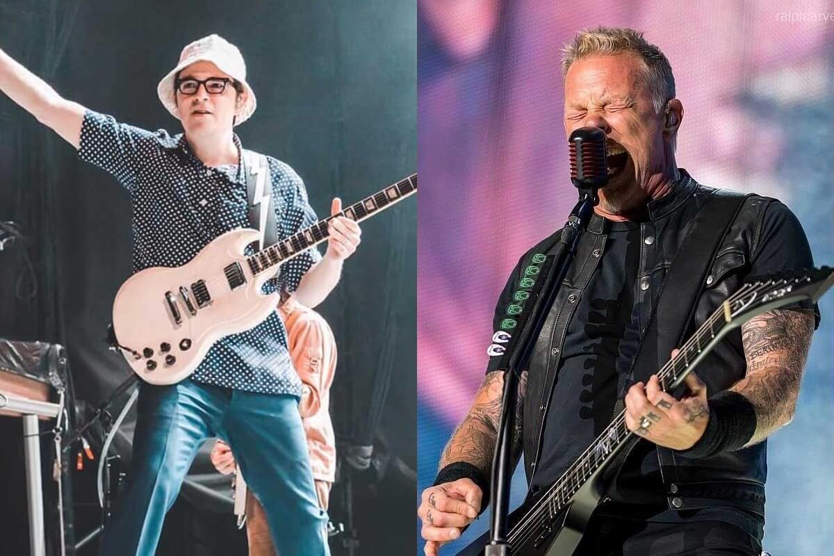 Metallica estrena el cover de “Enter Sandman” con Weezer