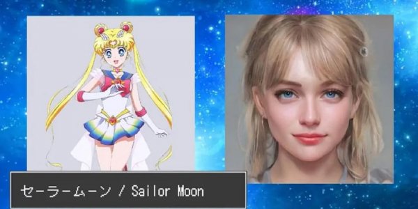Crean versiones hiperrealistas de los personajes de “Sailor Moon”