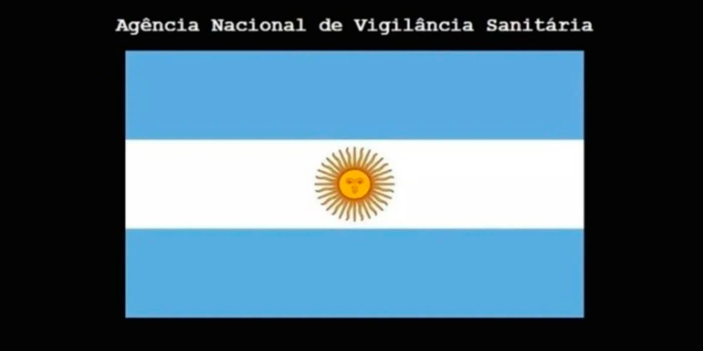 Hackearon el sitio de Anvisa y le subieron una bandera argentina