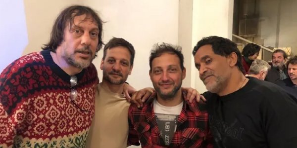 Las fotos más emotivas del reencuentro del elenco de “Okupas”