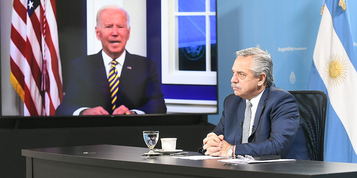 Crisis climática: Alberto Fernández pidió ante Joe Biden mejores condiciones de financiamiento