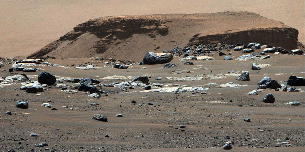 Las rocas que juntó la NASA en Marte son indicios de un entorno potencialmente habitable