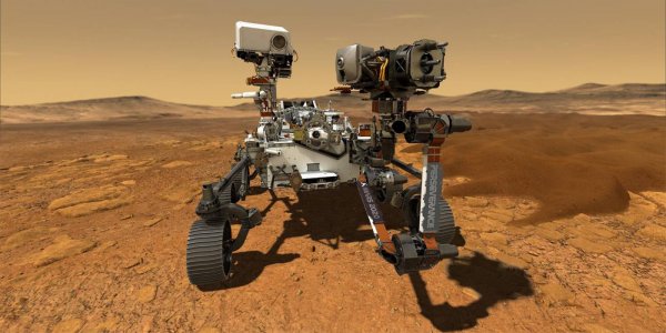 El rover Perseverance logró tomar muestras de roca en Marte