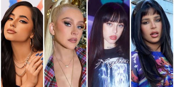 Christina Aguilera, Nathy Peluso, Nicki Nicole y Becky G, juntas en una nueva canción
