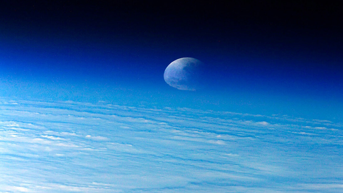 El eclipse lunar más largo del siglo fue observado desde la Estación Espacial Internacional