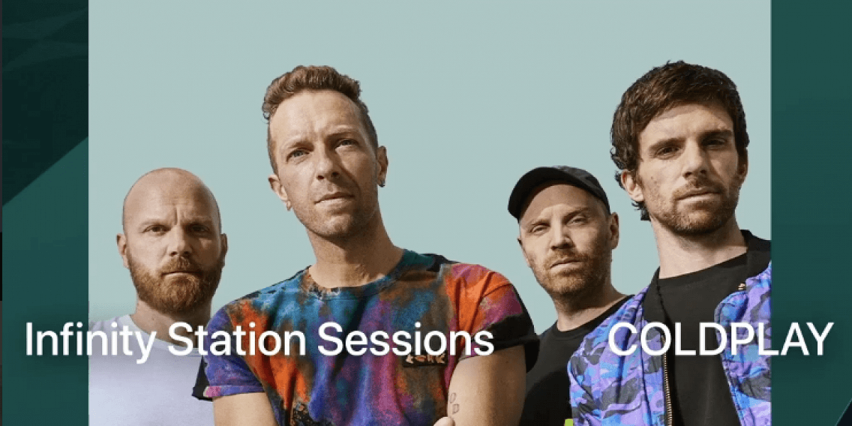 Coldplay anunció un nuevo EP en vivo “Infinity Station Sessions”