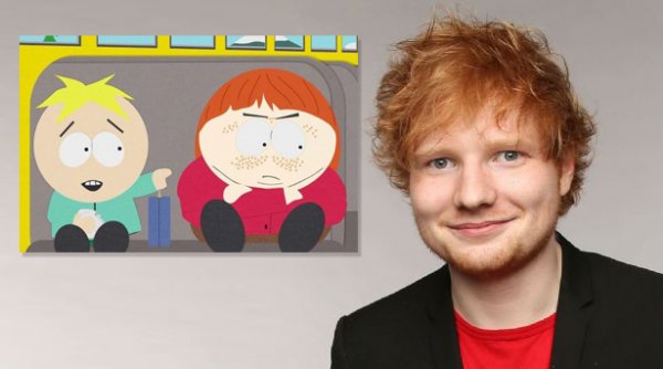 Ed Sheeran culpó a “South Park” por el bullying que sufrió durante su adolescencia