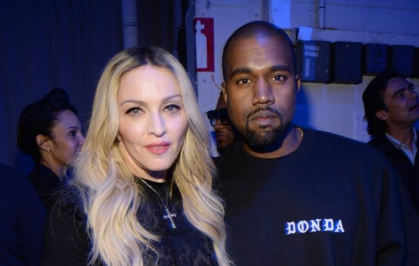 Madonna y Kanye West, escuchando juntos a Drake