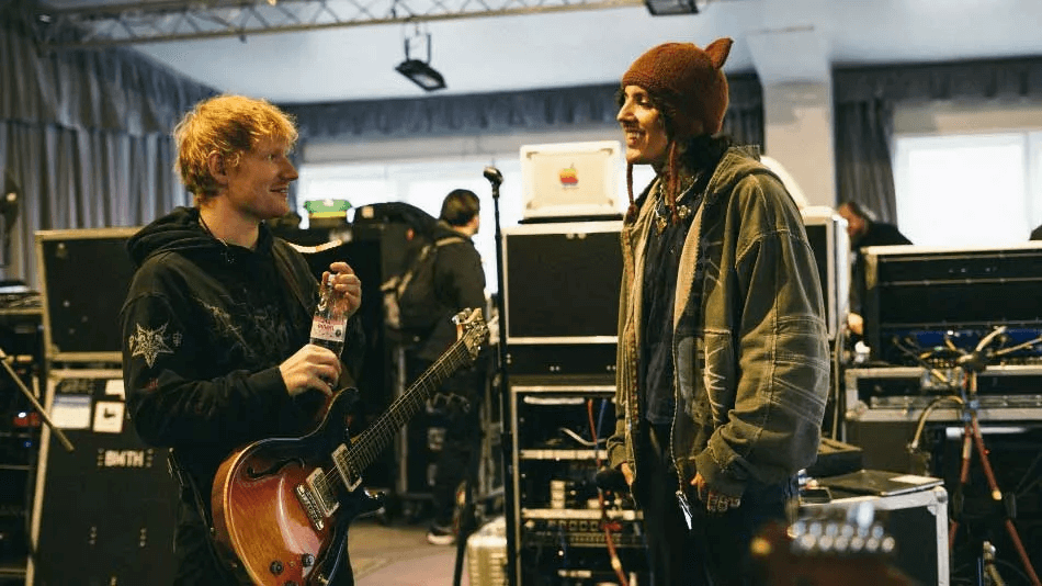 NUEVA VERSION DE “BAD HABITS” DE ED SHEERAN JUNTO A BRING ME THE HORIZON