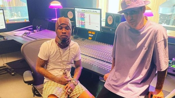 JUSTIN BIEBER Y TORY LANEZ JUNTOS EN UN ESTUDIO