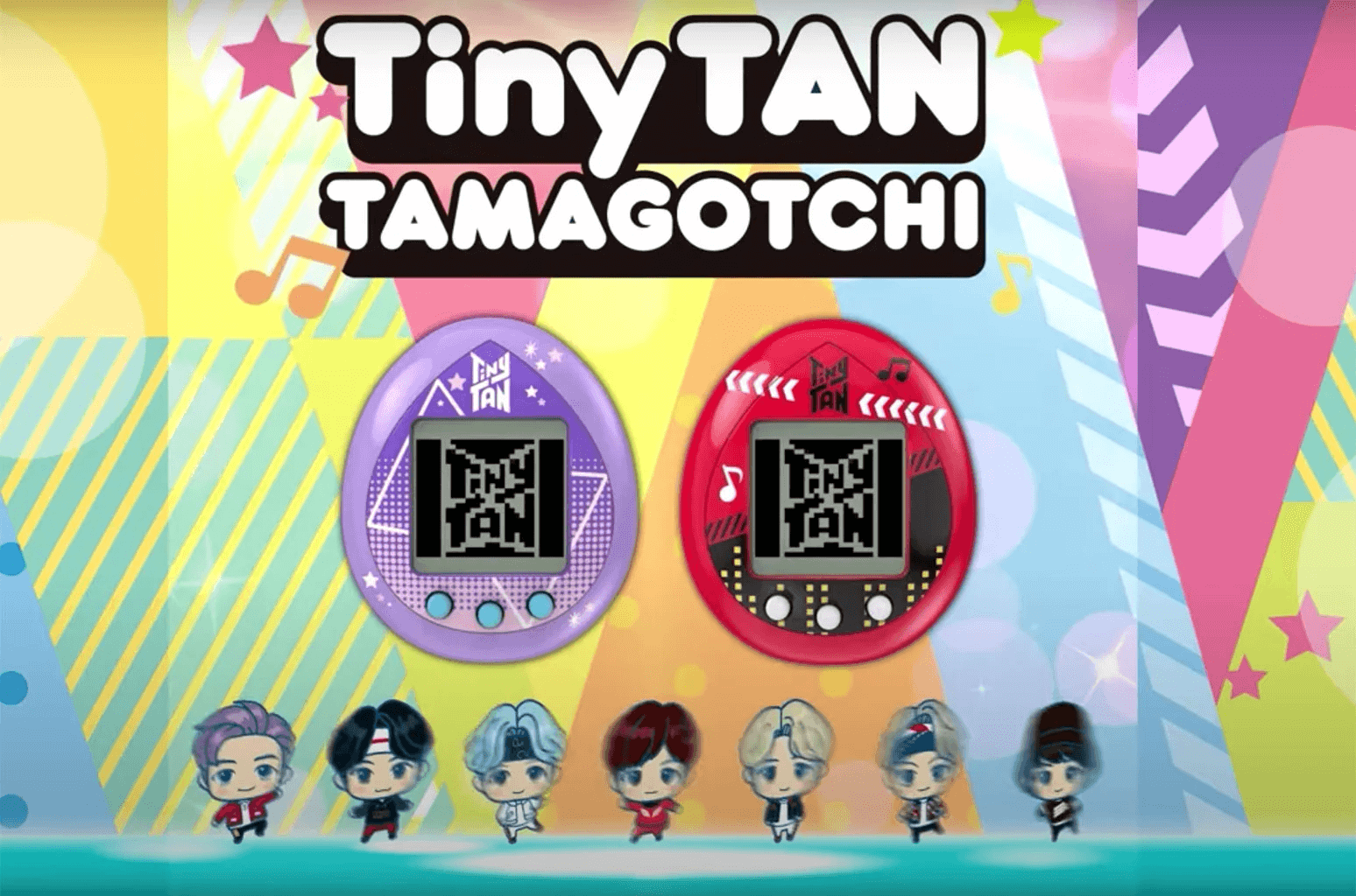 BTS SE TRANSFORMAN EN SUS PROPIOS TAMAGOTCHIS