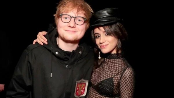 ED SHEERAN Y CAMILA CABELLO SE PREPARAN PARA EL CONCIERTO POR UCRANIA