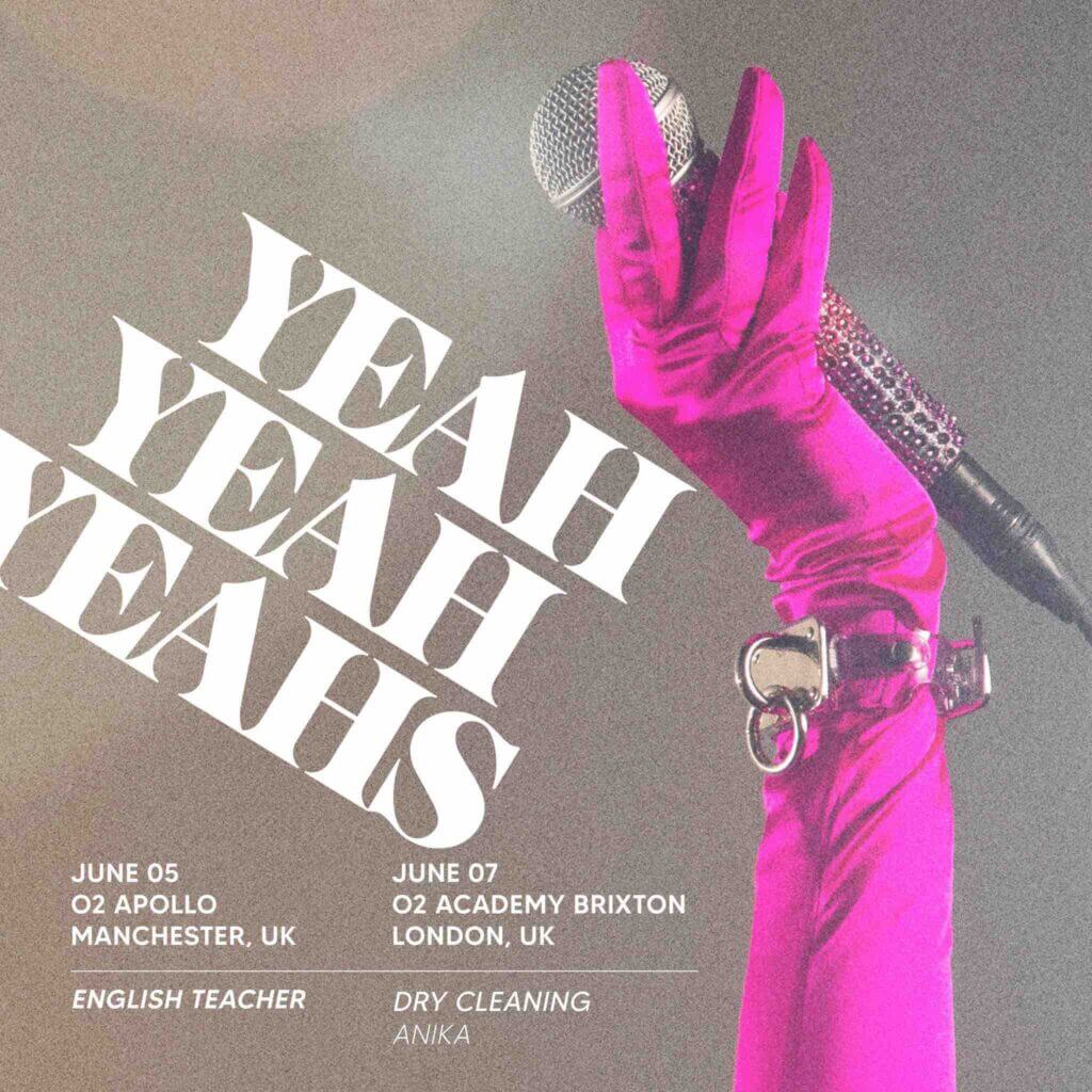 YEAH YEAH YEAHS ANUNCIÓ SHOWS EN VIVO