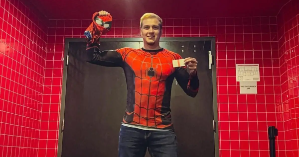Un mexicano vio 292 veces “Spider-Man: No way home” y entró en el Guinness