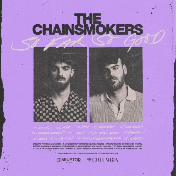 THE CHAINSMOKERS LANZAN SU TERCER SINGLE ADELANTO DE SU NUEVO ÁLBUM