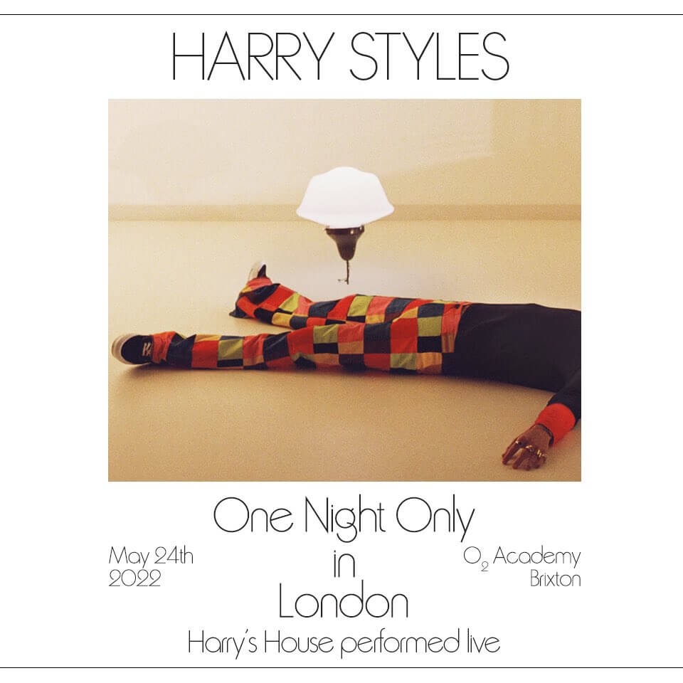 HARRY STYLES ANUNCIÓ UN CONCIERTO MUY ESPECIAL EN LONDRES