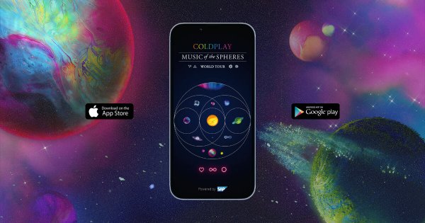 Coldplay lanzó una app para reducir la huella de carbono de sus fans