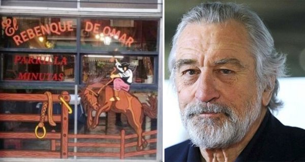 Qué pidió De Niro en la parrilla donde comió y grabó escenas junto a Luis Brandoni