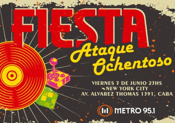 Llega la Fiesta del Ataque Ochentoso