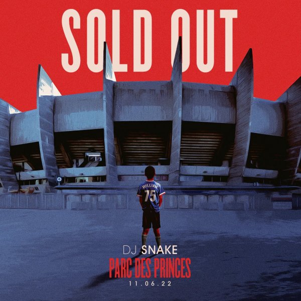 Con entradas agotadas, Dj Snake brindó un show en Parc des Princes