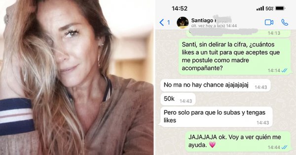 Pidió 50 mil likes para ir al viaje de egresados de su hijo y se hizo viral