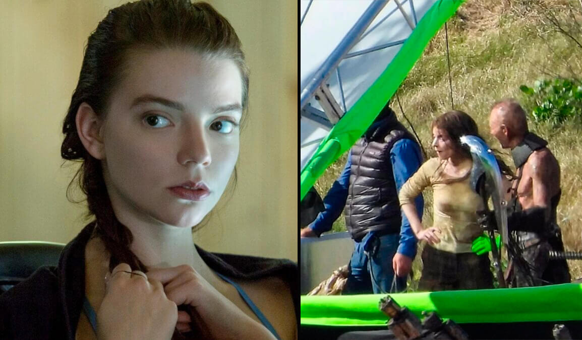 Se filtraron las primeras imágenes de Anya Taylor-Joy en el rodaje de Furiosa