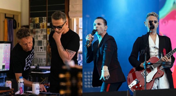 Depeche Mode compartió una nueva foto en el estudio