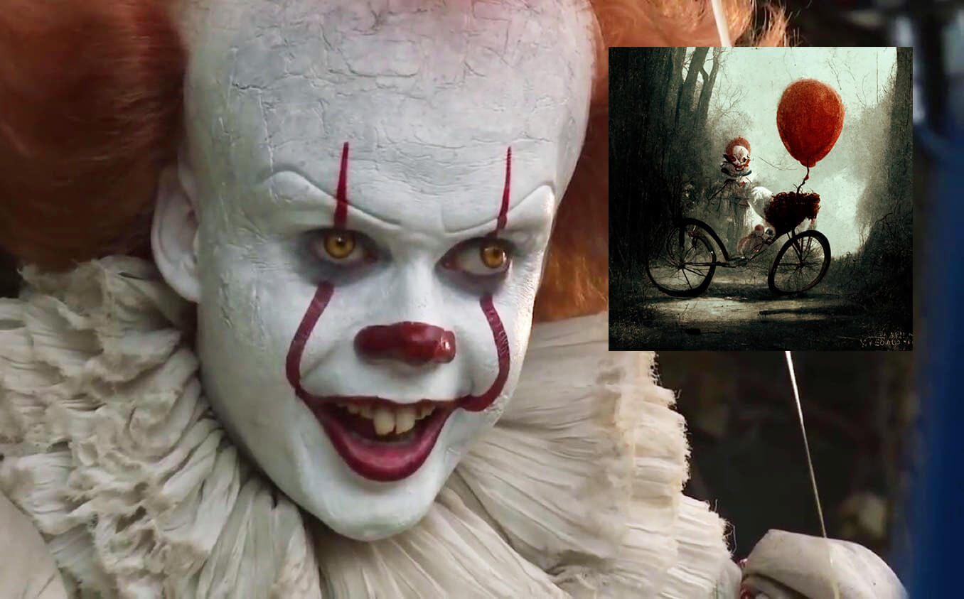 Con un algoritmo, Stephen King recreó al payaso ‘Pennywise’