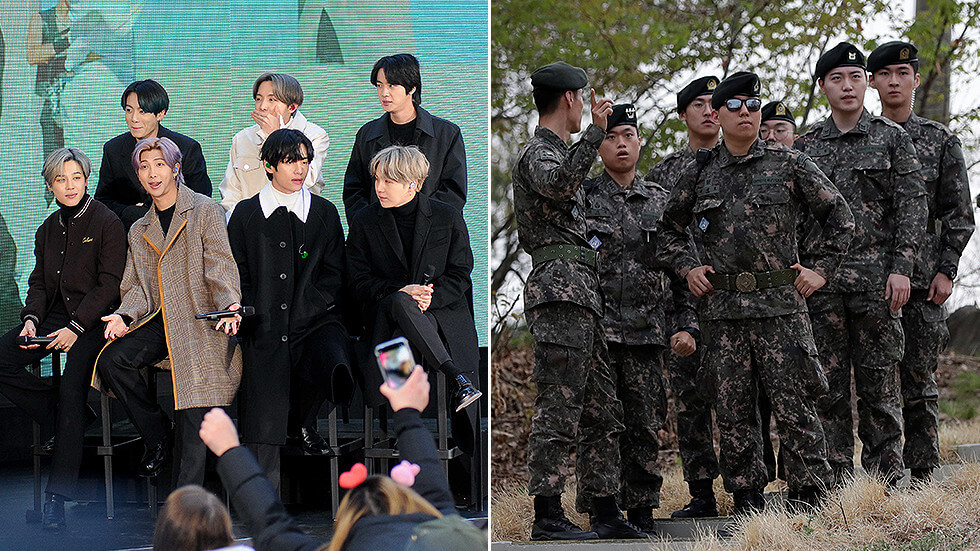 Los miembros de BTS tendrán que hacer el servicio militar