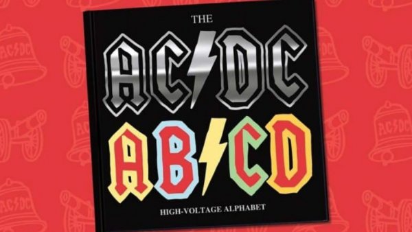 AC/DC inspiró un libro infantil sobre el alfabeto de alto voltaje
