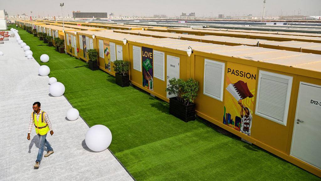 Qatar 2022: Así son las “habitaciones containers” para los hinchas