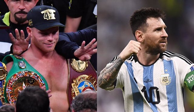 Viral: El boxeador Canelo Álvarez acusa a Messi de “limpiar el piso” con la camiseta mexicana