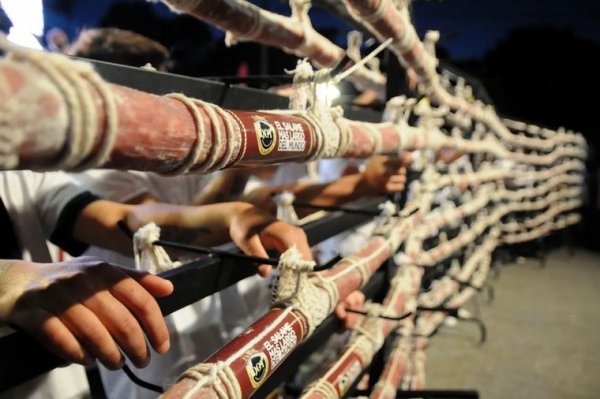 Tandil presentó el salame más largo del mundo y rompió el récord: cuánto mide