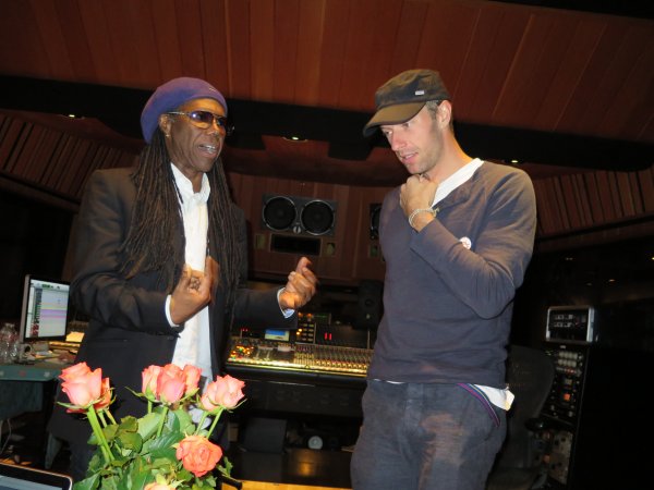 Coldplay trabaja en un nuevo proyecto junto a Nile Rodgers