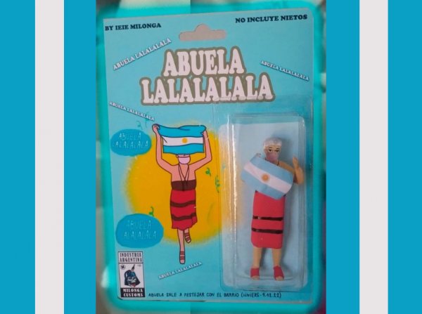 La Abuela lalalalala ya tiene su figura en miniatura