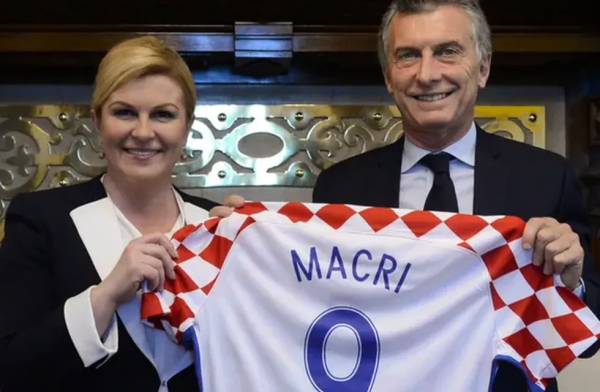 Macri dijo que Croacia es “el mejor equipo del Mundial” y respondió a quienes lo tildan de mufa