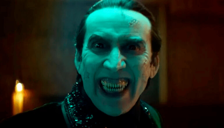 Así luce Nicolas Cage como Drácula en “Renfield: Asistente de vampiro”