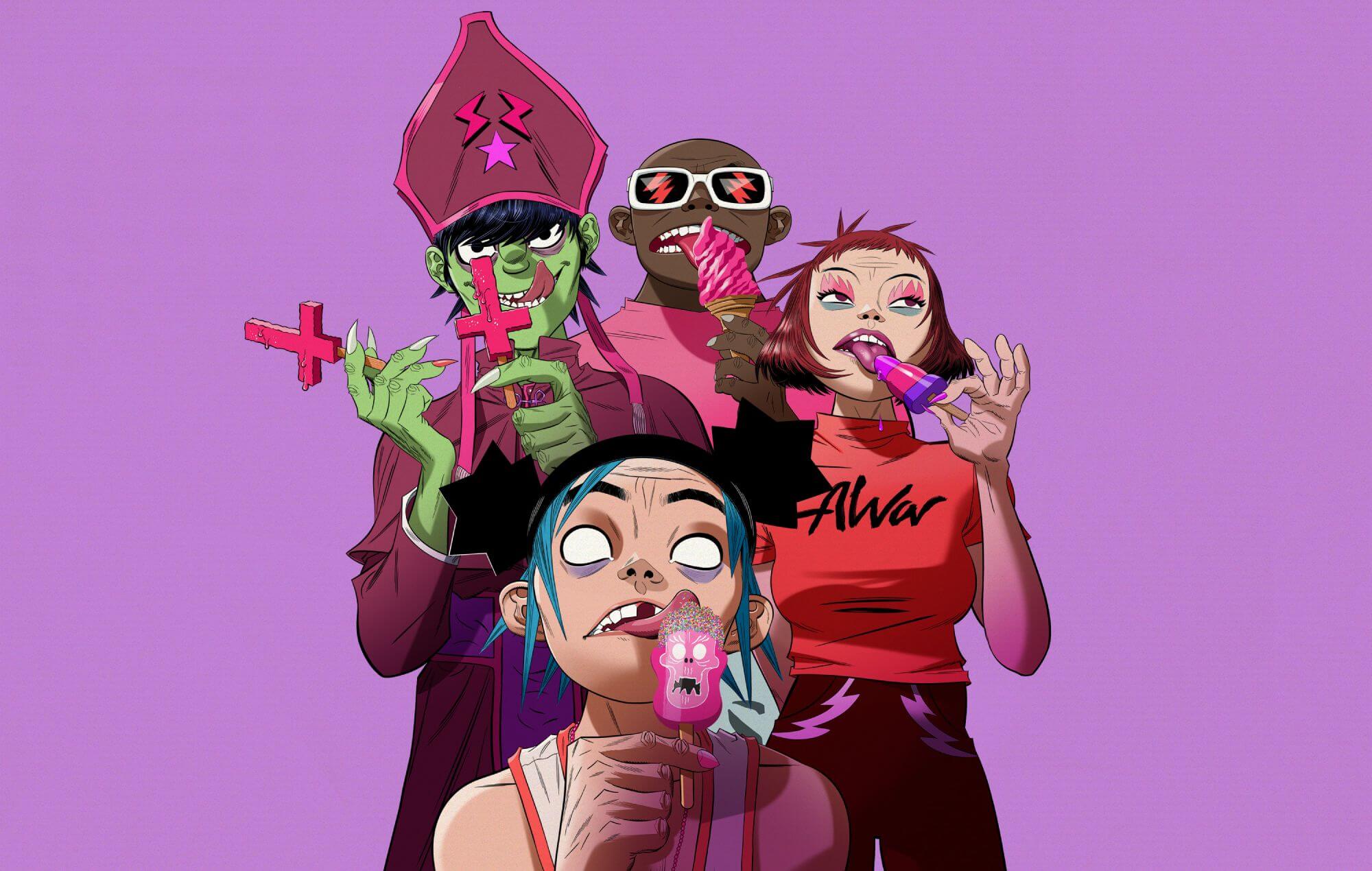 Gorillaz celebra sus 25 años con una exposición y shows
